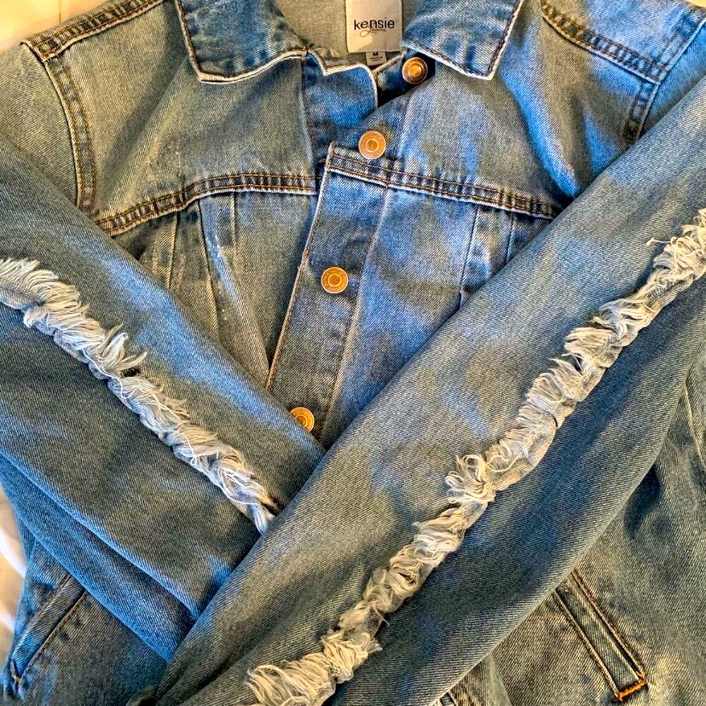 Kenzie M Jean jacket